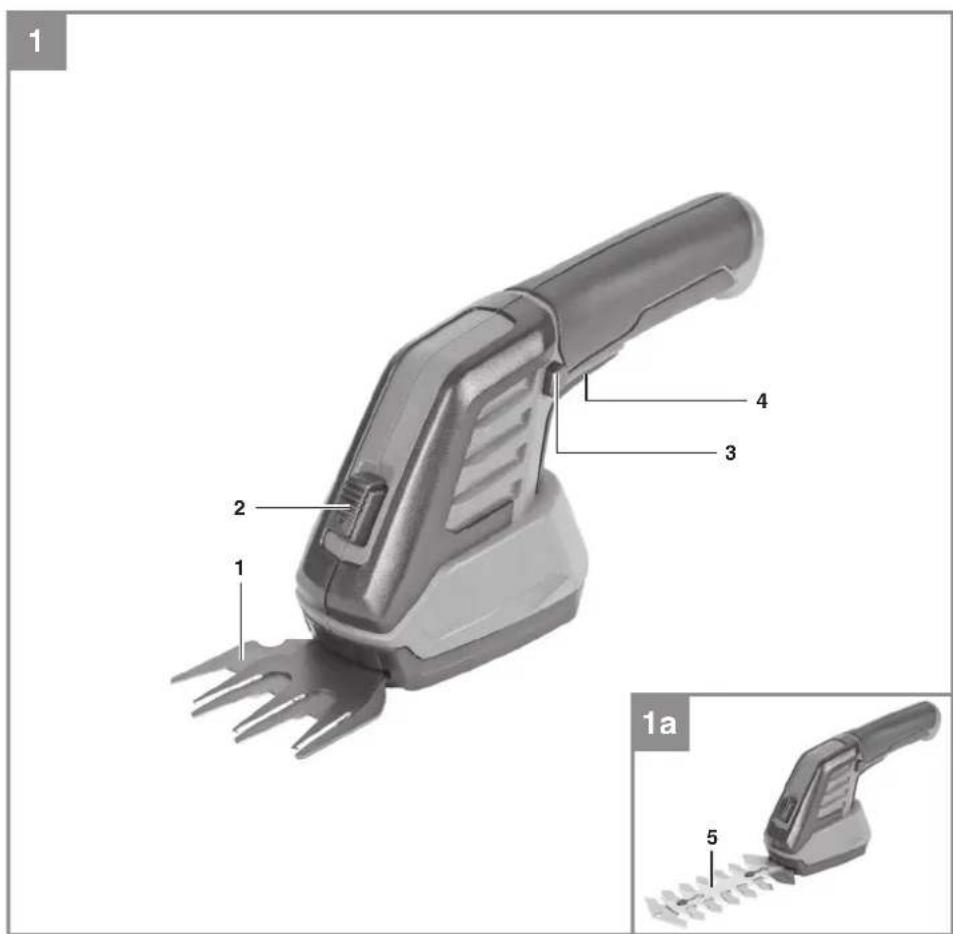 EINHELL GC-CG 3 6/70 Li WT - 1