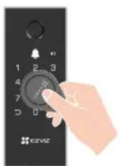 EZVIZ DL03 Pro - Ajouter une carte de proximite (en option) - 5