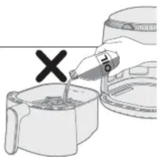 PHILIPS NA120 - Prăjirea cu aer fierbinte - 1