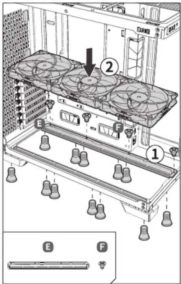 ANTEC C8 ARGB - FAN INSTALLATION - 4