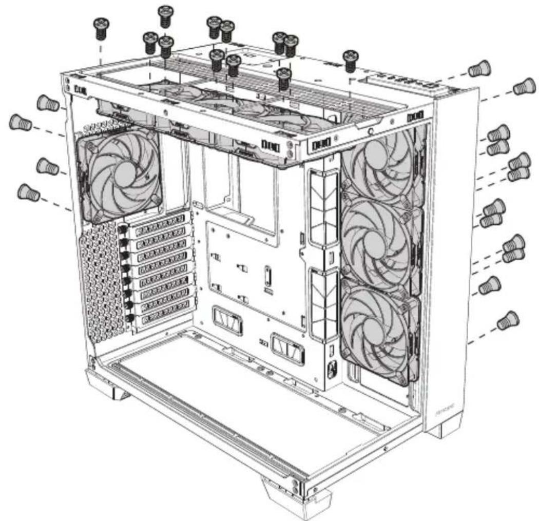ANTEC C8 ARGB - FAN INSTALLATION - 1