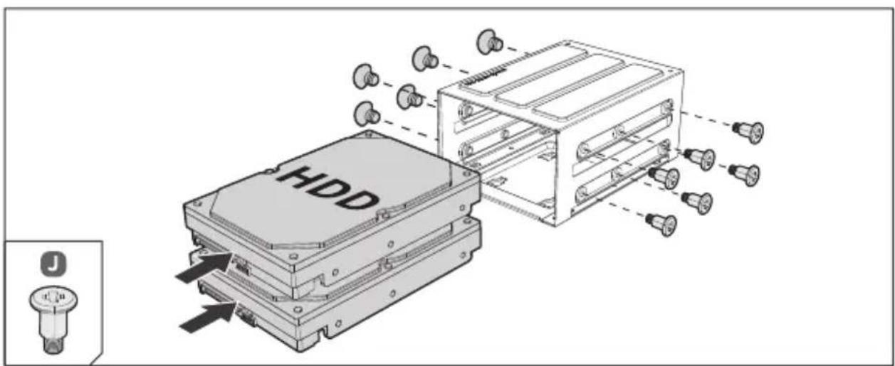 ANTEC C8 ARGB - [A] INSTALLING A 3.5" HARD DISK DRIVE - 2