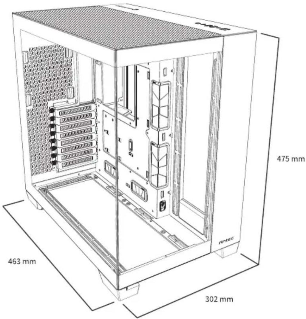 ANTEC C8 ARGB - CASE OVERVIEW - 1