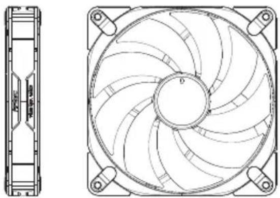 ANTEC C8 ARGB - FAN SPECIFICATIONS - 2