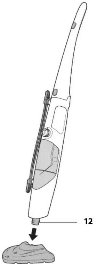 Ambiano GT-STM-03 - b) Monter le pied - 1