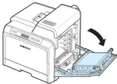 SAMSUNG CLP-607 - Installation des cartouches de toner - 1