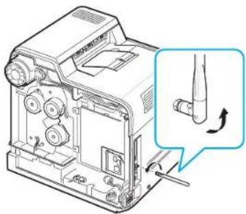 SAMSUNG CLP-607 - Installation d'une carte d'interface réseau - 8