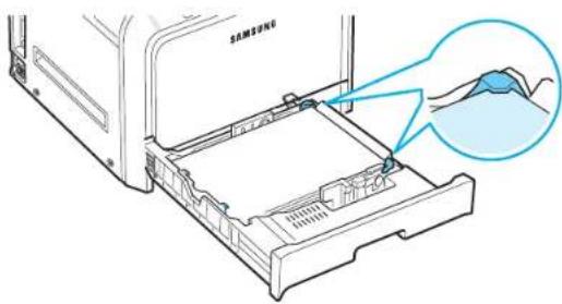 SAMSUNG CLP-607 - Chargement du papier - 5