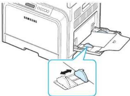 SAMSUNG CLP-607 - Utilisation de l'alimentation manuelle - 2