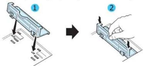 SAMSUNG CLP-607 - Modification du format de papier dans le bac - 5