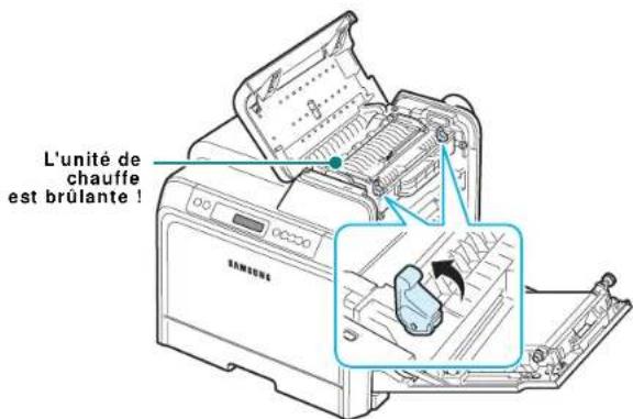 SAMSUNG CLP-607 - À l'intérieur de l'imprimante - 3