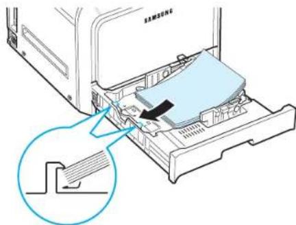 SAMSUNG CLP-607 - Chargement du papier - 4