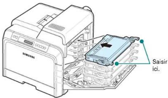 SAMSUNG CLP-607 - Installation des cartouches de toner - 7