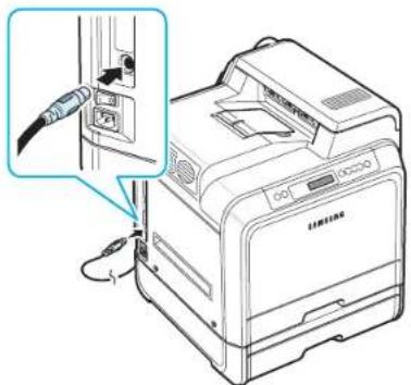 SAMSUNG CLP-607 - Installation d'un bac optionnel - 5