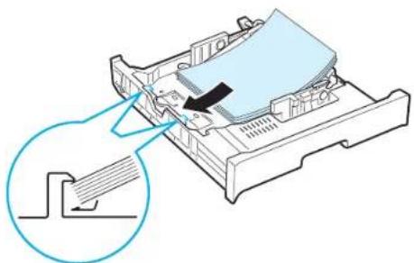 SAMSUNG CLP-607 - Modification du format de papier dans le bac - 11