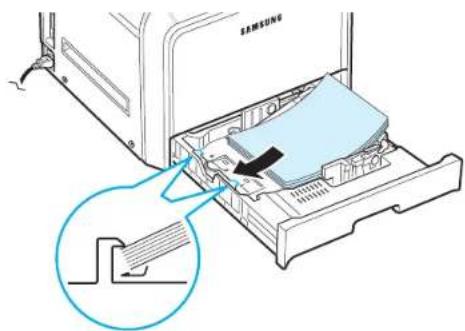 SAMSUNG CLP-607 - Utilisation du bac 1 - 1