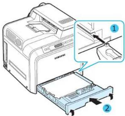 SAMSUNG CLP-607 - Modification du format de papier dans le bac - 12