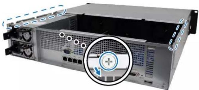 SYNOLOGY RS2421RP+ - Pour installer le module de mémoire - 4