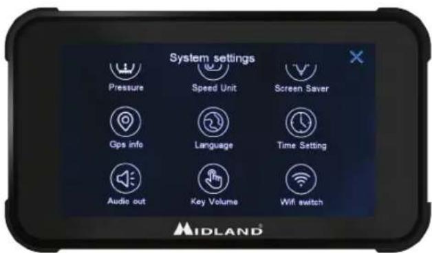 MIDLAND BikePlay Guardian - Icone e funzioni - 2