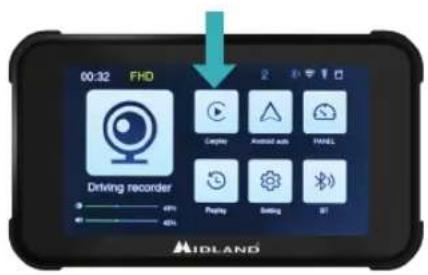 MIDLAND BikePlay Guardian - Apple CarPlay - 2