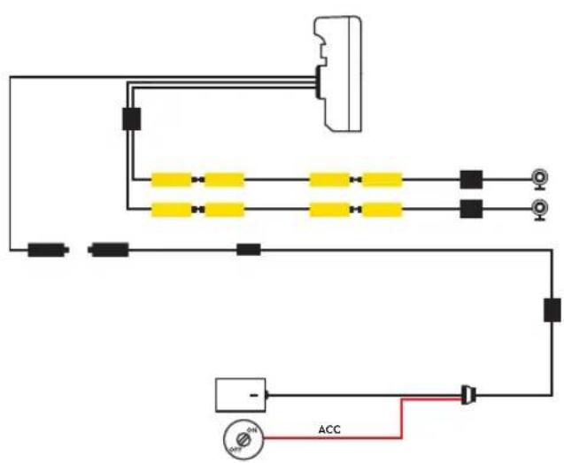 MIDLAND BikePlay Guardian - Wiring Diagram - 1