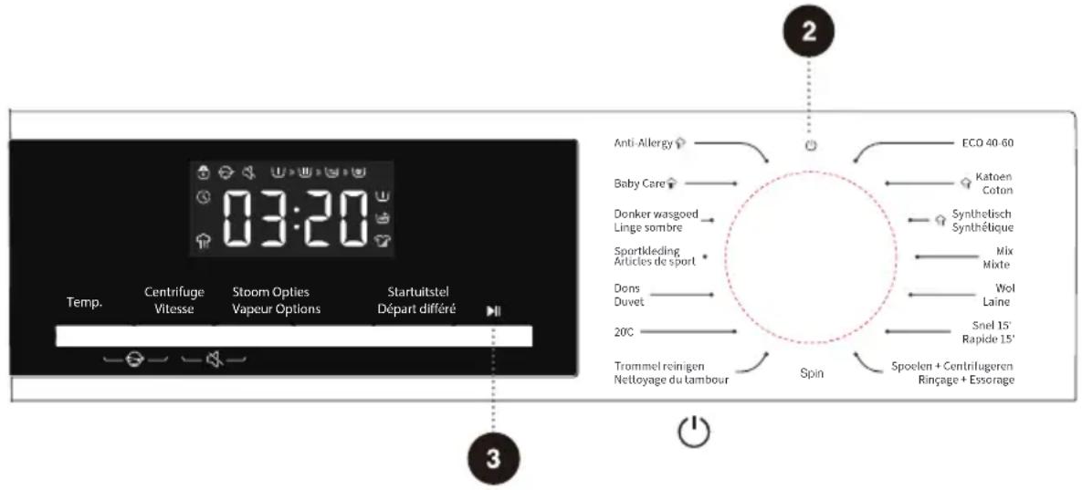 Frilec KOBLENZ8414WA-010 - ÉTAPE 4 : SÉLECTION DE PARAMÈTRES ET DE FONCTIONS SUPPLÉMENTAIRES - 1