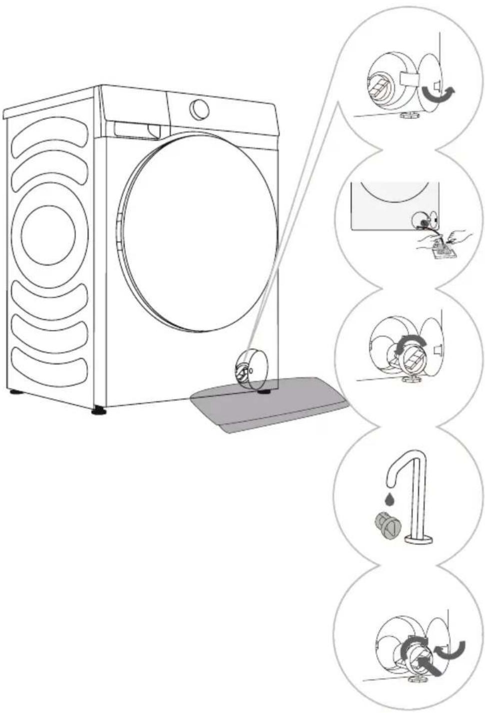 Frilec KOBLENZ8414WA-010 - NETTOYAGE DU FILTRE DE LA POMPE - 1