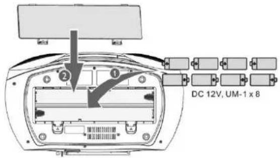 Soundmaster SCD8300 - BATTERY OPERATION - 1