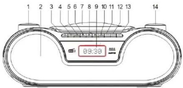 Soundmaster SCD8300 - VISTA POSTERIORE - 1