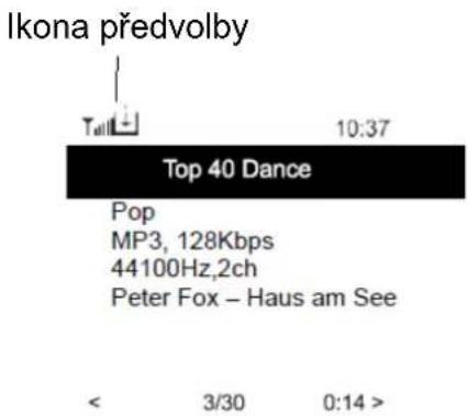 Soundmaster IR1500 - Uložení stanice do předvolby - 1