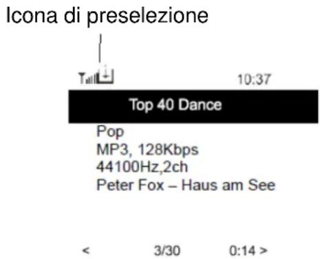 Soundmaster IR1500 - Preselezionare una stazione - 1