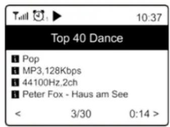 Soundmaster IR1500 - Wiedergabe des Internet-Radio starten - 2
