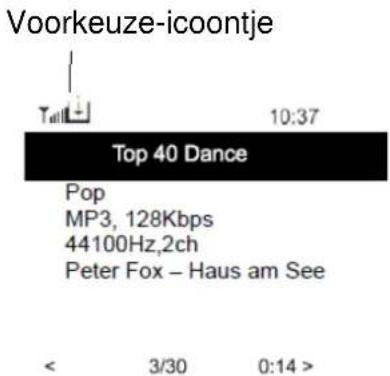Soundmaster IR1500 - Een station opslaan als voorkeuze - 1