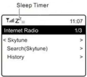 Soundmaster IR1500 - SLEEP TIMER - 1