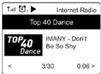 Soundmaster IR1500 - Afspelen van internetradio starten - 1