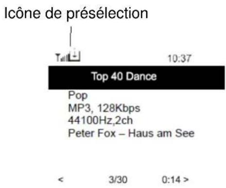 Soundmaster IR1500 - Prérégler une station - 1