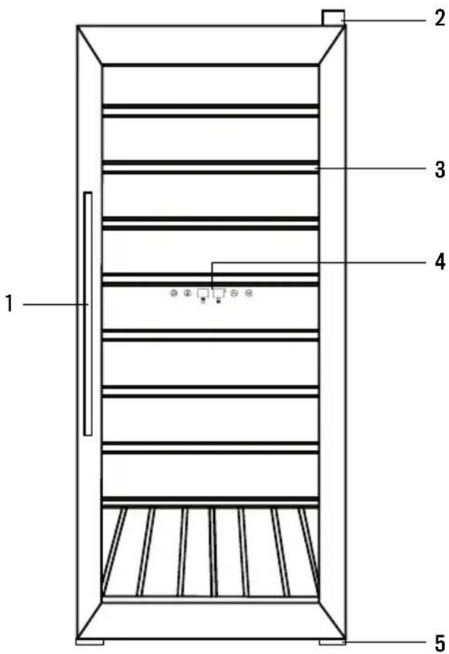 Create WINECOOLER XXL - PARTS LIST - 1
