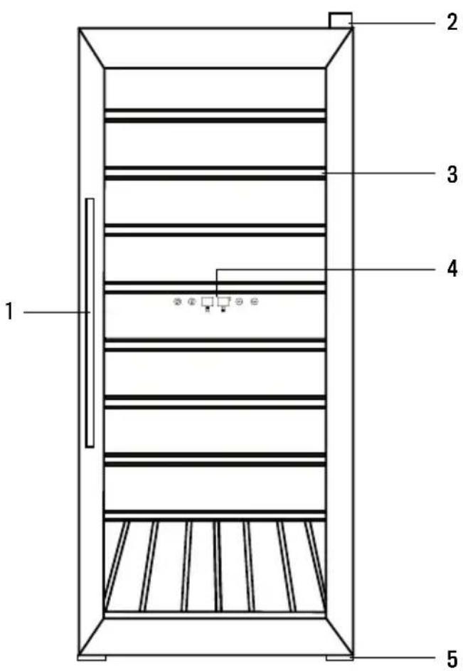 Create WINECOOLER XXL - LISTA DE PEÇAS - 1