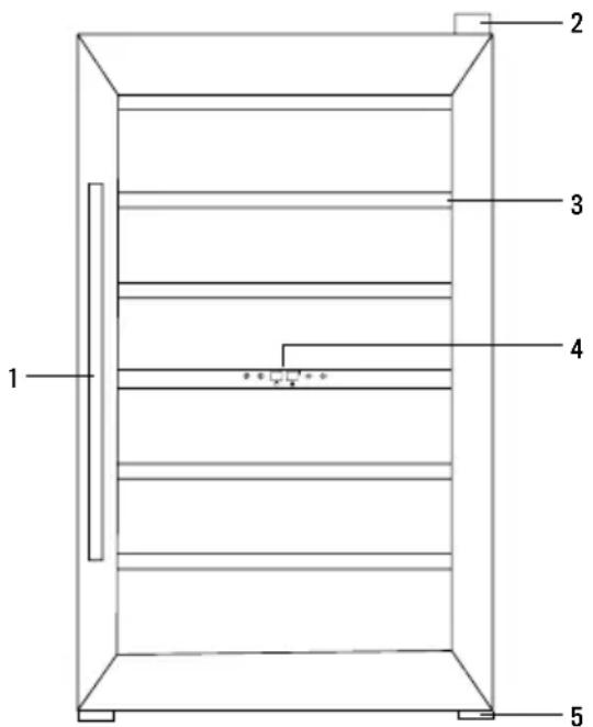 Create WINECOOLER XL - PARTS LIST - 1