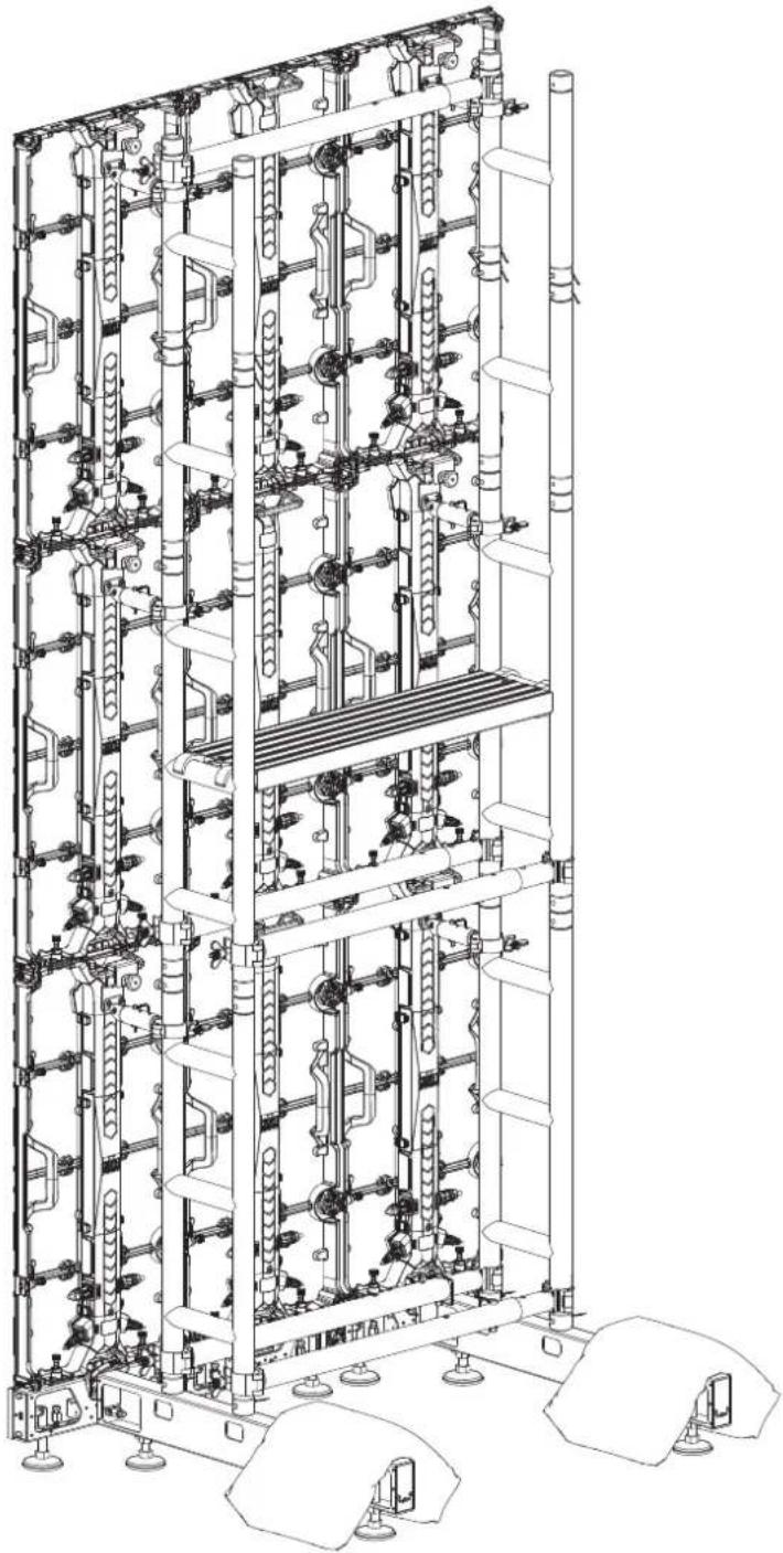 Chauvet Ground Stack Kit - Procedimientos de montaje (REM) - 4