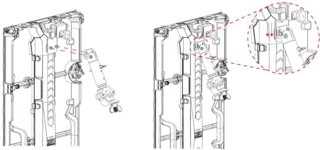 Chauvet Ground Stack Kit - Procedimientos de montaje (REM) - 2