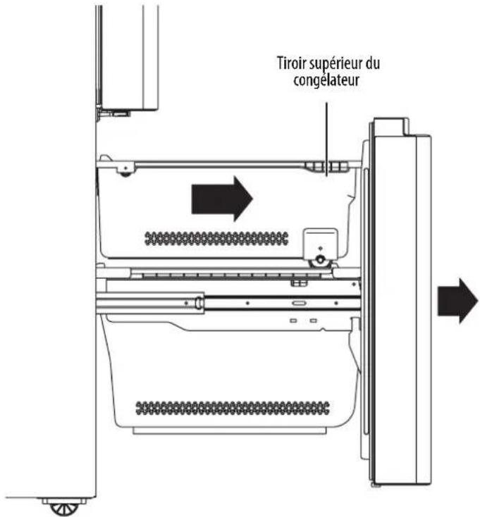 INSIGNIA NS-RFD21CISS0 - Retrait des portes du réfrigérateur (optionnel) - 6