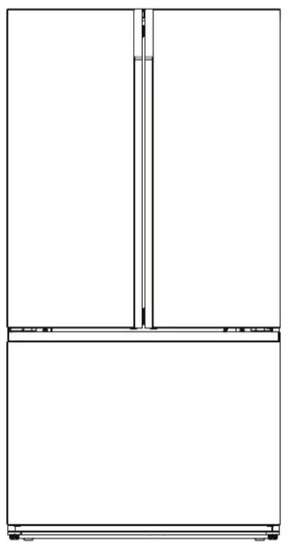 INSIGNIA NS-RFD21CISS0 - Réfrigérateur à 2 portes de 20,9 pi³ - 1