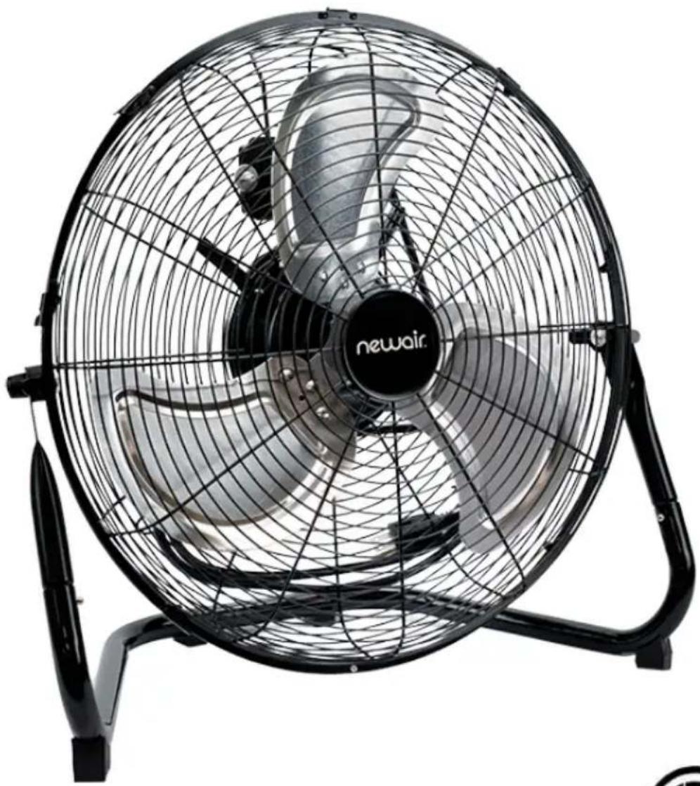 NewAir WindPro18F - Ventilateur de plancher portatif haute vitesse - 1