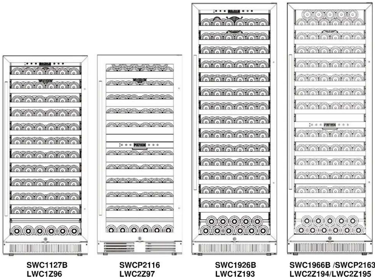 Summit LWC2Z194 - Placement and Storage of Wines - 2