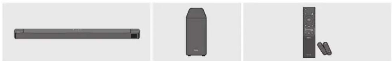 SAMSUNG HW-B760D - CONTROLE DES COMPOSANTS - 1