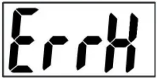 Mybeo 303262 - "ErrH" indicator: - 1