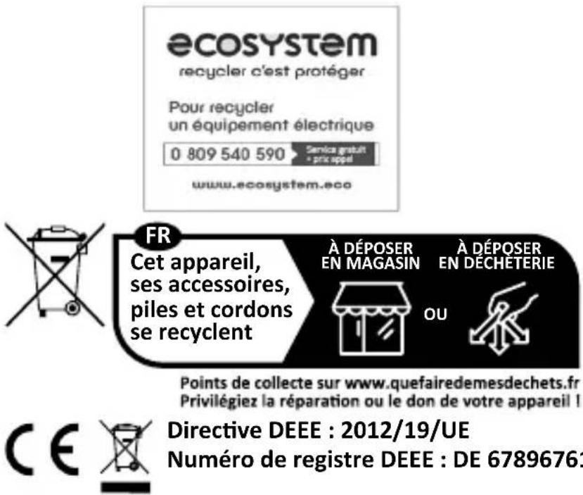 CSL 305665 - Indications de recyclage - 2