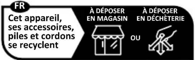 CSL 303596 - Indications pour l'élimination des batteries - 2