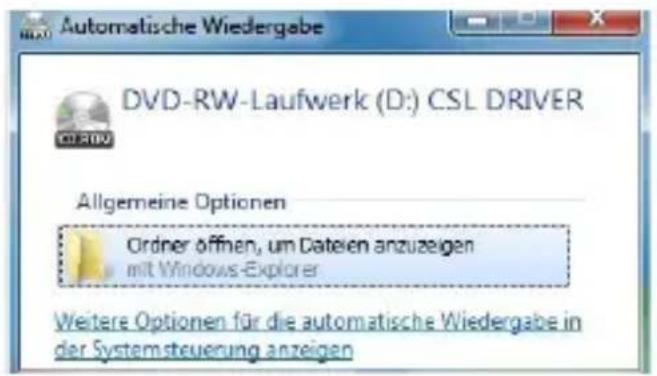 CSL 301674 - Installation des pilotes (uniquement le PC) - 1